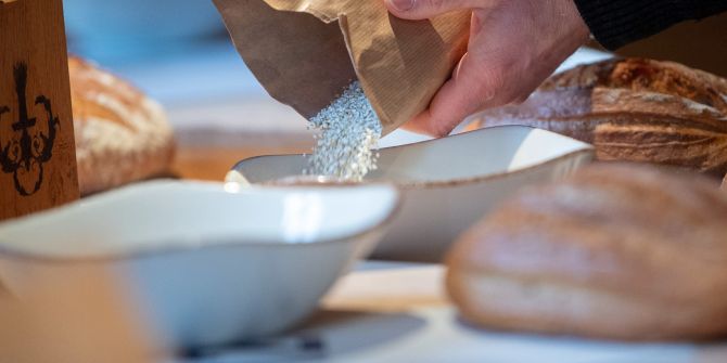 Buchweizen Mehl Backen Brot