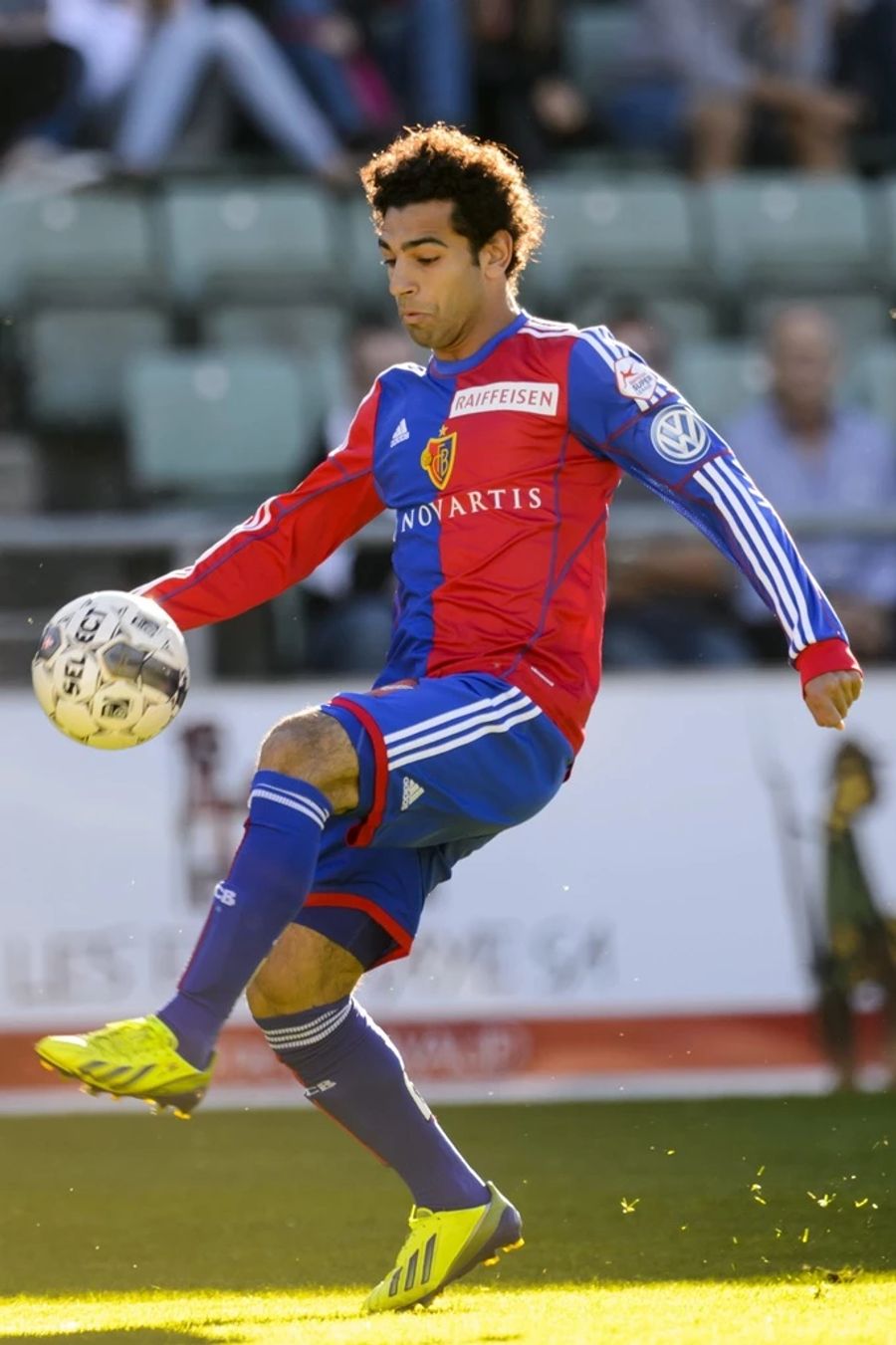 Mohamed Salah im Dress des FC Basel.