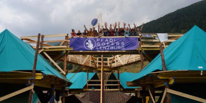 BuLa-Tagebuch - «Böses Erwachen: Unsere Pfadi-Banner wurden geklaut!»