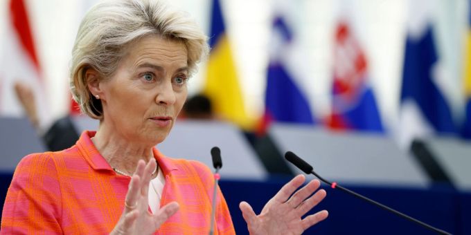 Ursula von der Leyen bereitet die EU auf das Szenario vor, falls Russland den Gashahn zudreht. Ursula von der Leyen bereitet die EU auf das Szenario vor, falls Russland den Gashahn zudreht.