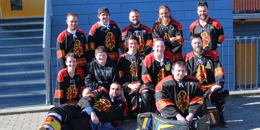 Teamfoto der Langenthal Devils. - Langenthal