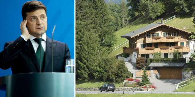 Russen versuchen, den Ruf von Wolodymyr Selenskyj mit gefälschten Dokumenten über ein Chalet zu ruinieren. Ukraine Krieg