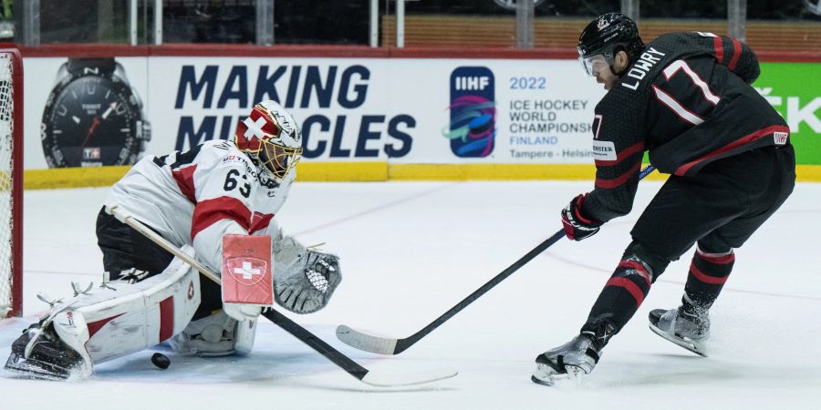 Schweiz Kanada Eishockey WM