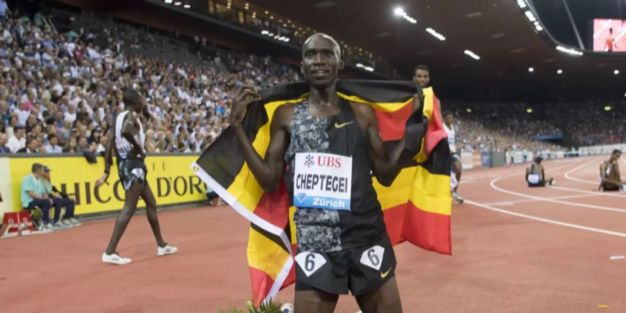 Joshua Cheptegei 5-kilometer-lauf