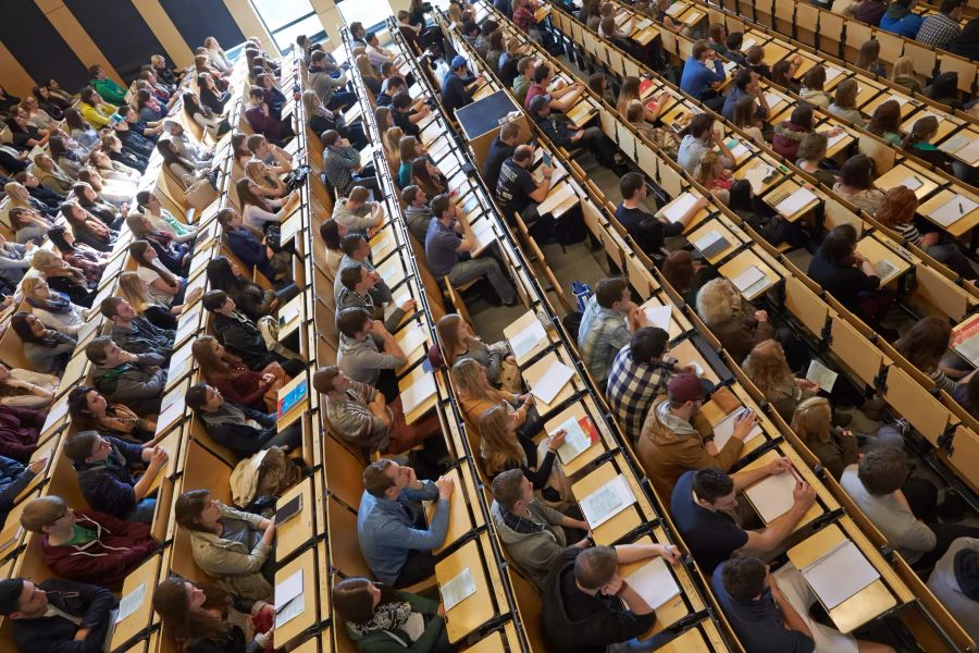 Studenten im Hörsaal