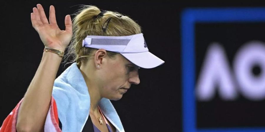 Die Pause von Kerber zieht sich länger hin als gedacht - die Turniere in Indian Wells und Miami kommen zu früh. Foto: Andy Brownbill/AP/dpa