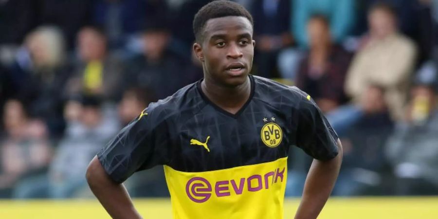 Wunderkind Youssoufa Moukoko vom BVB sorgt für Aufsehen.