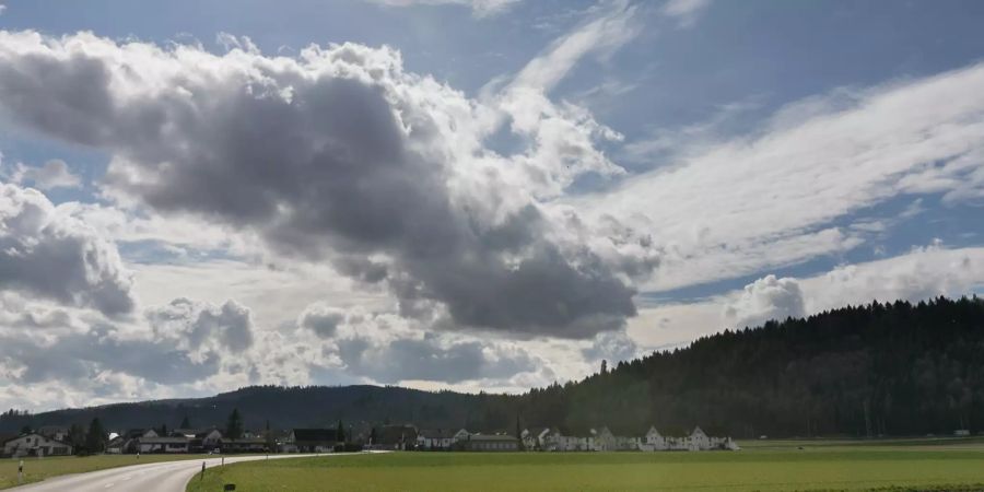 Landschaftsaufnahme bei Hendschicken.