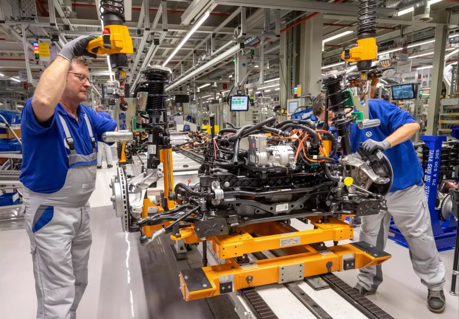 Volkswagen factory in Zwickau