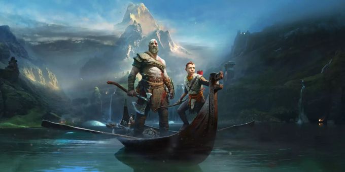 Ein Artwork zu God of War. God of War PlayStation