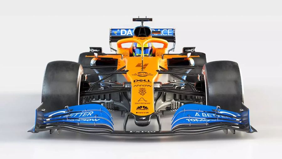 Der neue McLaren MCL35.