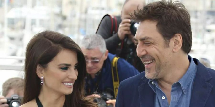 Penélope Cruz (l) und Javier Bardem bei den Filmfestspielen in Cannes 2018. Foto: Joel C Ryan/Invision/AP/dpa