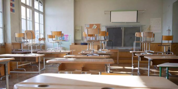 Wegen der wachsenden Bedrohung durch das Coronavirus schliessen die Schulen in der Schweiz. Schule geschlossen Coronavirus