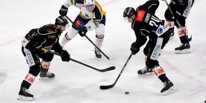 Eishockey. (Symbolbild) Eishockey. (Symbolbild)