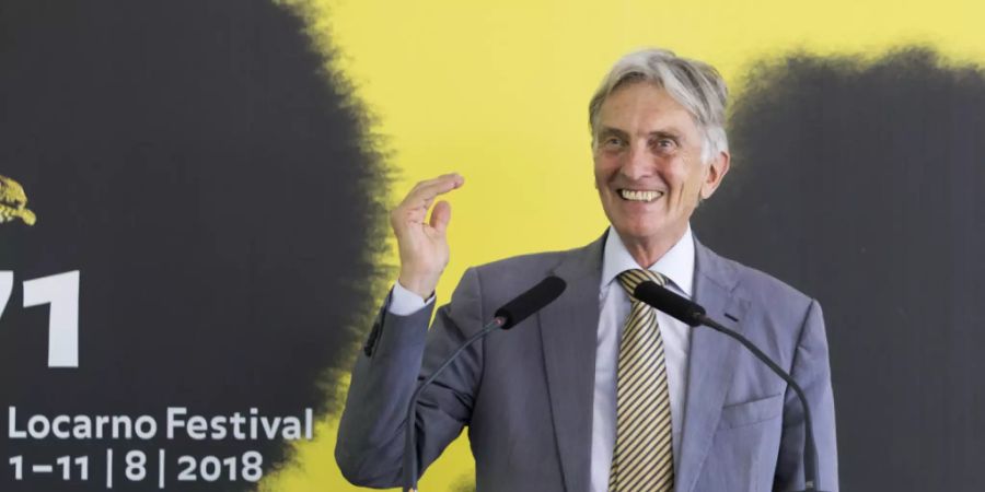 Der Präsident des Filmfestivals in Locarno, Marco Solari, wurde wegen der Lungenkrankheit Covid-19 auf der Intensivstation behandelt. (Archivbild)