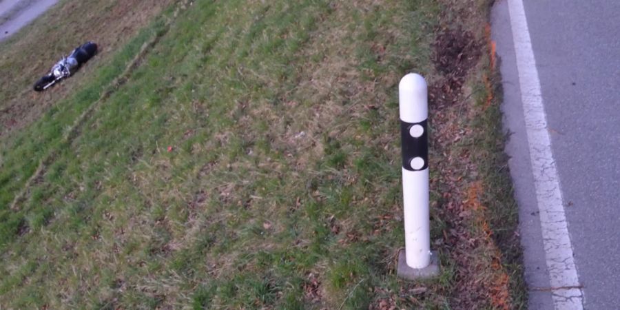 Unfallsituation in Walzenhausen
