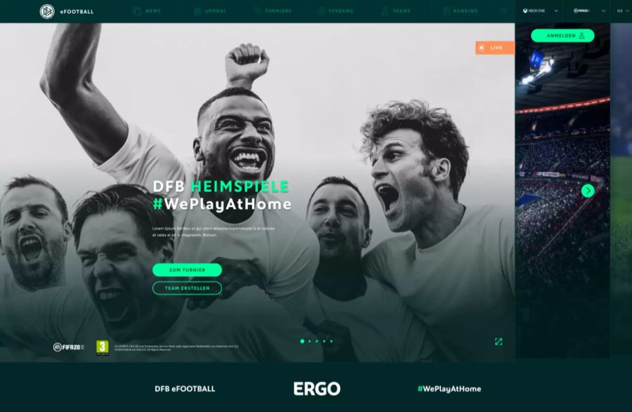 eFootball - DFB Heimspiele