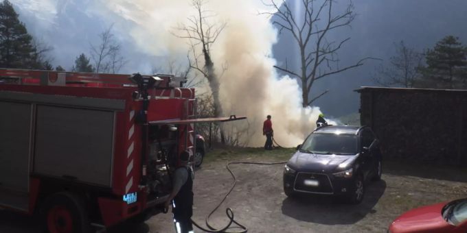 Beim Brand wurde niemand verletzt. Brand