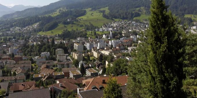 Die Luzerner Gemeinde Kriens. Die Luzerner Gemeinde Kriens.