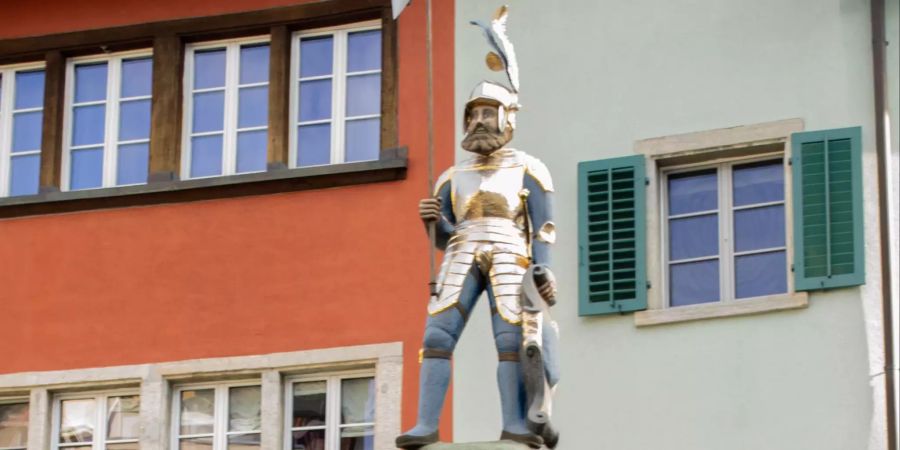 In der Altstadt von Lenzburg.