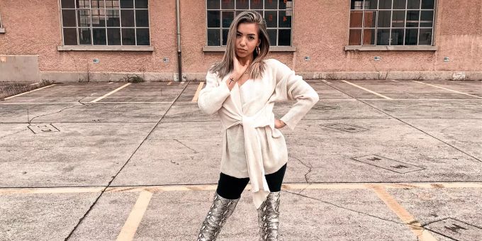 Influencerin Mabelle Solano. Influencerin Mabelle Solano