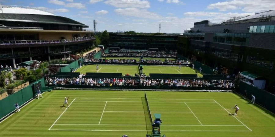 Tennis-Courts in Wimbledon