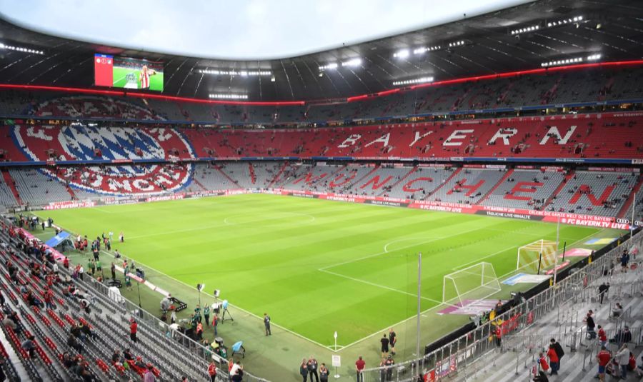 Auch in der Allianz Arena von München werden drei Gruppenspiele sowie ein Viertelfinal ausgetragen.