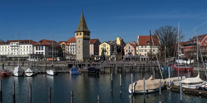 Der Hafen von Lindau. Lindau