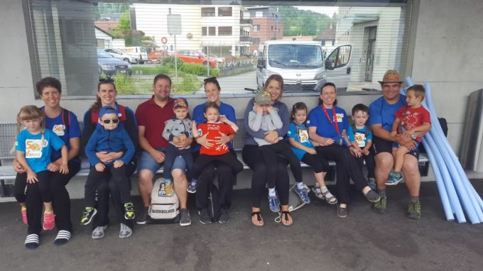 MuVaKi auf dem Weg ans Turnfest. STV Unterkulm