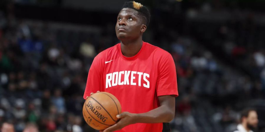 Clint Capela spielte seit 2014 für die Houston Rockets in der NBA.