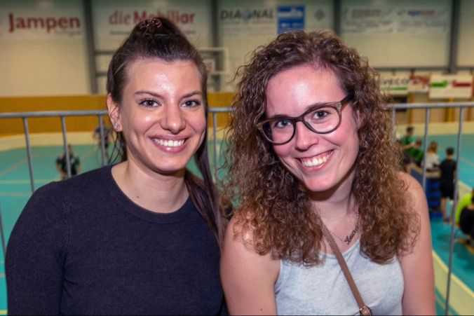 Cinzia (l) und Lucia (r).