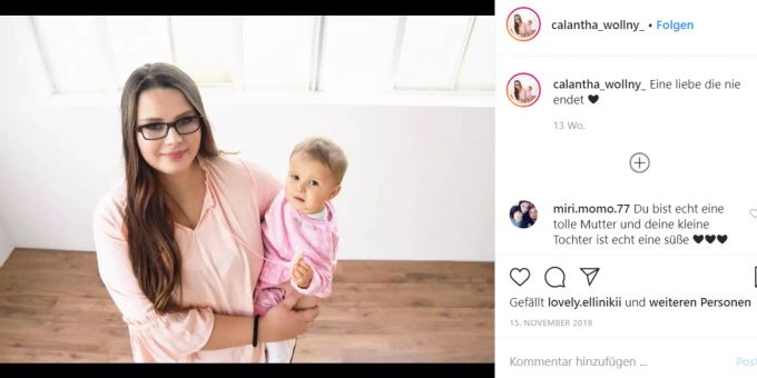 Calantha Wollny ist bei Mama Silvia ausgezogen. Ihre Tochter liess sie da. Silvia Wollny