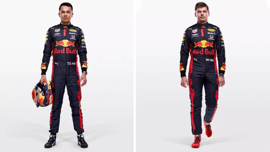 Red Bull Albon Verstappen