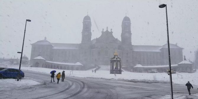 Einsiedeln Schnee