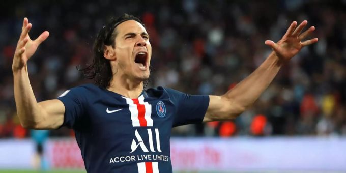 Paris Saint-Germain: Edinson Cavani schoss in 301 Auftritten für PSG, insgesamt 200 Tore. Edinson Cavani Paris Saint-Germain