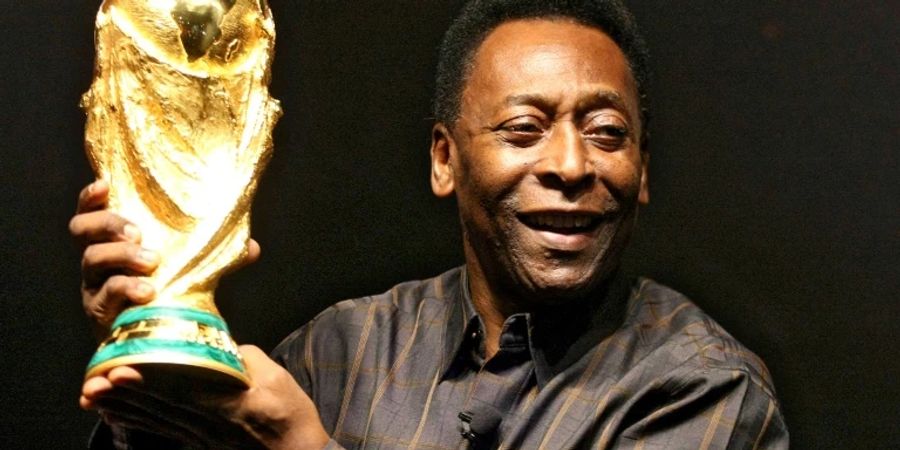 Die brasilianische Fussball-Legende Pelé