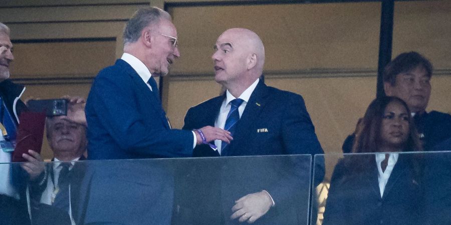 Rummenigge Infantino Fifa