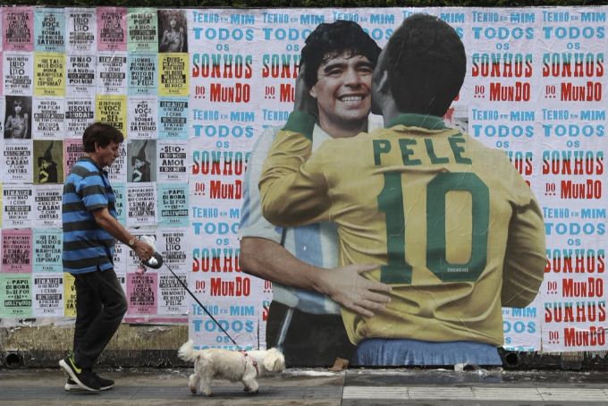 Pelé (†82) und Diego Maradona (†60) sind jetzt im Himmel vereint. Pelé