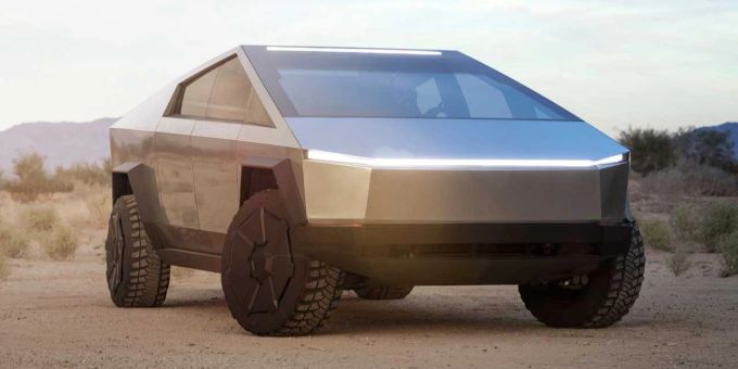 Treibt er E-Autos 2023 zu neuen Höhenflügen? Der Tesla Cybertruck wird weltweit mit Spannung erwartet und kommt dieses Jahr endlich in den Handel E-Autos 2023 Tesla Cybertruck