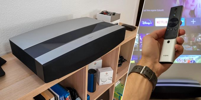 Der Xgimi Aura verspricht das Kino nach Hause zu holen. Xgimi Aura