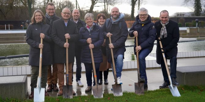 Regionale Gemeinden feiern Spatenstich