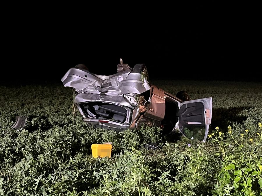 Beim Unfall entstand ein Sachschaden.