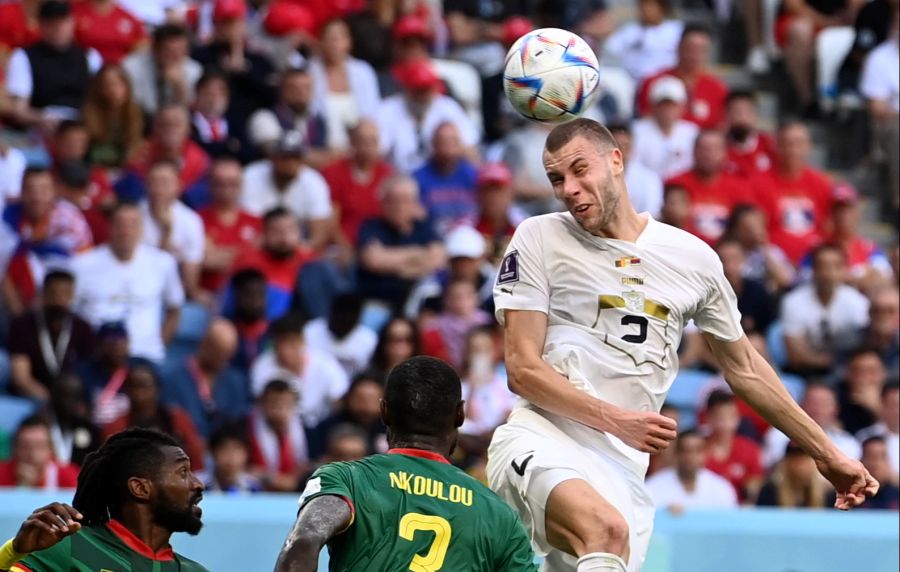 Gegen Kamerun erzielt Pavlovic das zwischenzeitliche 1:1.
