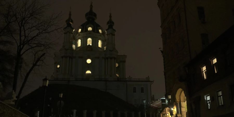 Die St.-Andreas-Kirche in Kiew. (Symbolbild) Foto: Andrew Kravchenko/AP/dpa