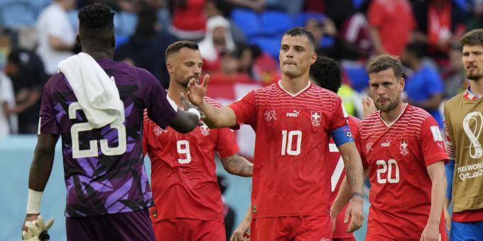 Nati-Captain Granit Xhaka sei einer, der Neymar auf die Füsse stehen könne, so Sandro Wagner. WM 2022