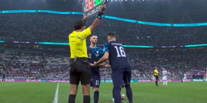 Bruno Petkovic kommt ins Spiel. wm 2022