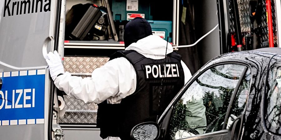 Bereits letzte Woche führte die deutsche Polizei eine Razzia bei der mutmasslich terroristischen Vereinigung aus der Reichsbürger-Szene durch. (Archivbild)