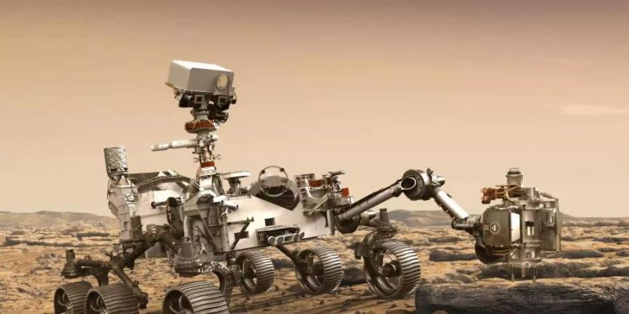 mars rover technik perseverance