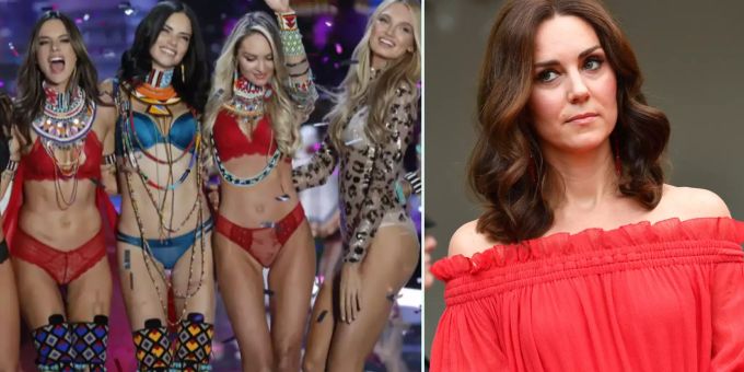 Bei George - Victoria's Secret-Model stiehlt Kate auf Pausenplatz Show