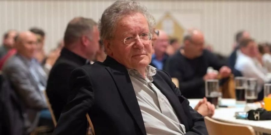Publizisten Konrad Adam sieht keine Zukunft mehr für die AfD als «bürgerlich-konservative» Kraft. Foto: picture alliance / Timm Schamberger/dpa